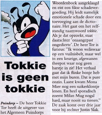Tokkie is geen Tokkie